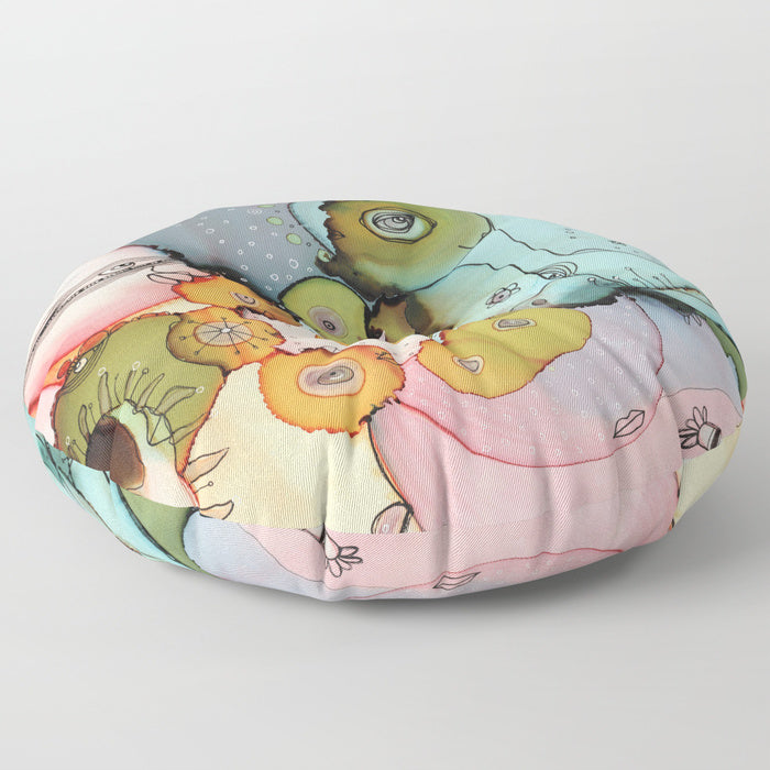 Floor / Meditation Cushion &#39;Dance with me?&#39;