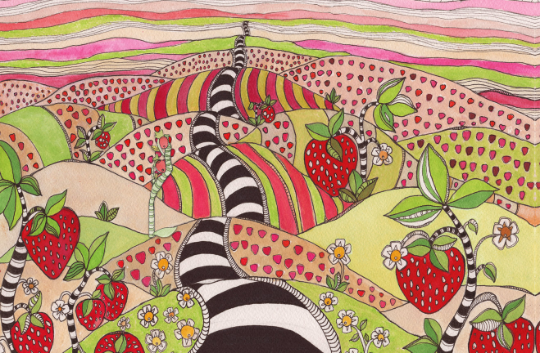 Duvet Cover &#39;Pink Sun Rising&#39;