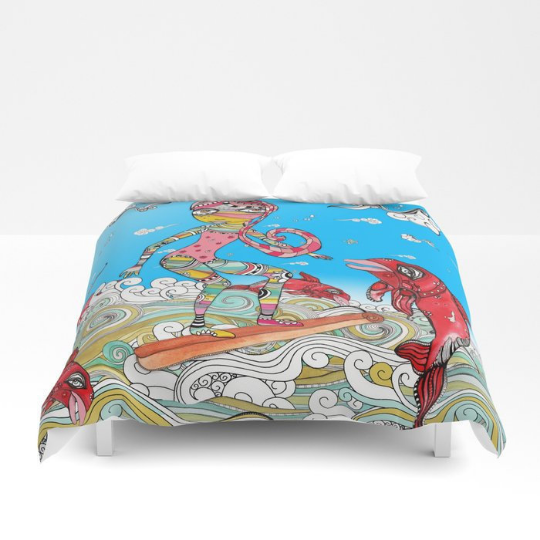 Duvet Cover &#39;Surf on a Cinnamon Stick&#39;