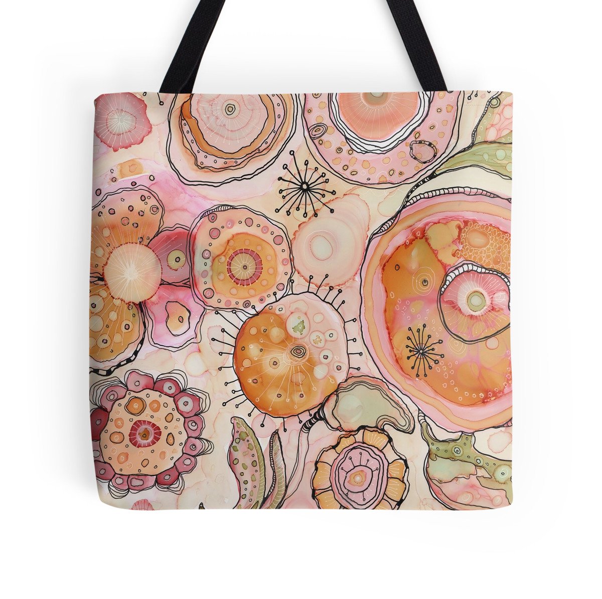 Tote bag art 'Looking in'