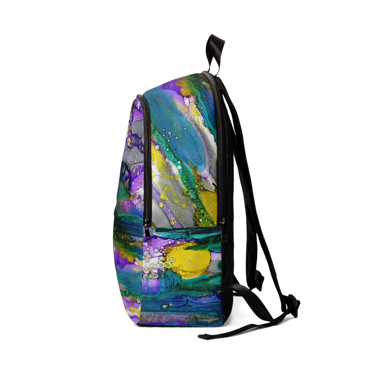 Organic Art Backpack &quot;Purple Mountain&quot;