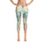 Abstract Capri leggings, Workout Pants 'Mermaid Tail 02'