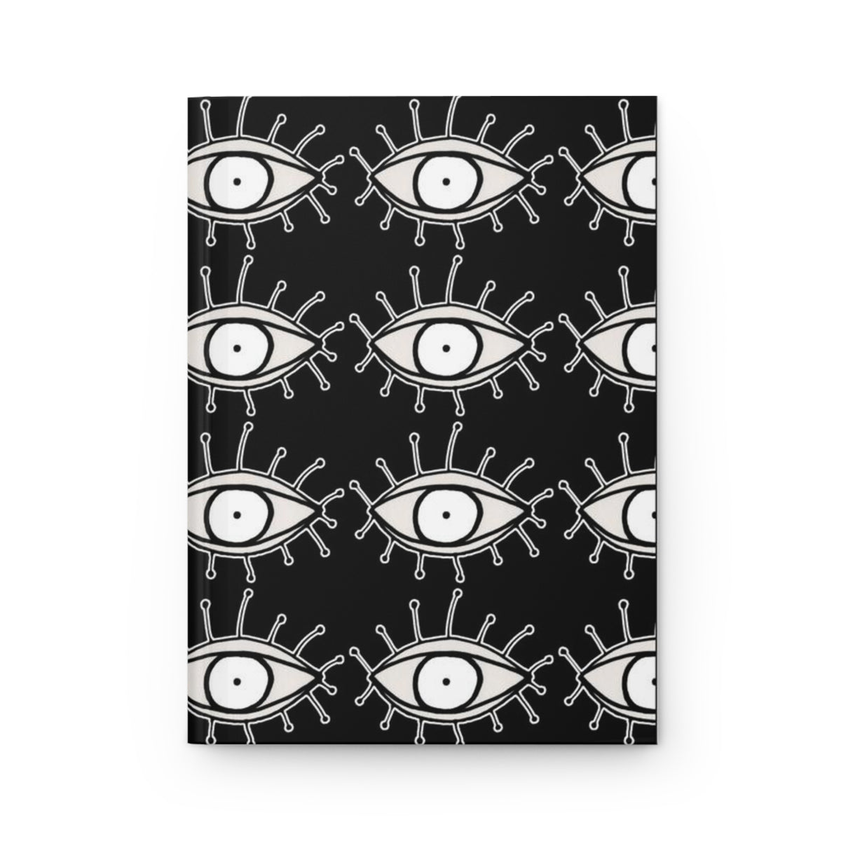 Eyes on Hardcover Black and White Journal &quot;Lashes&quot;