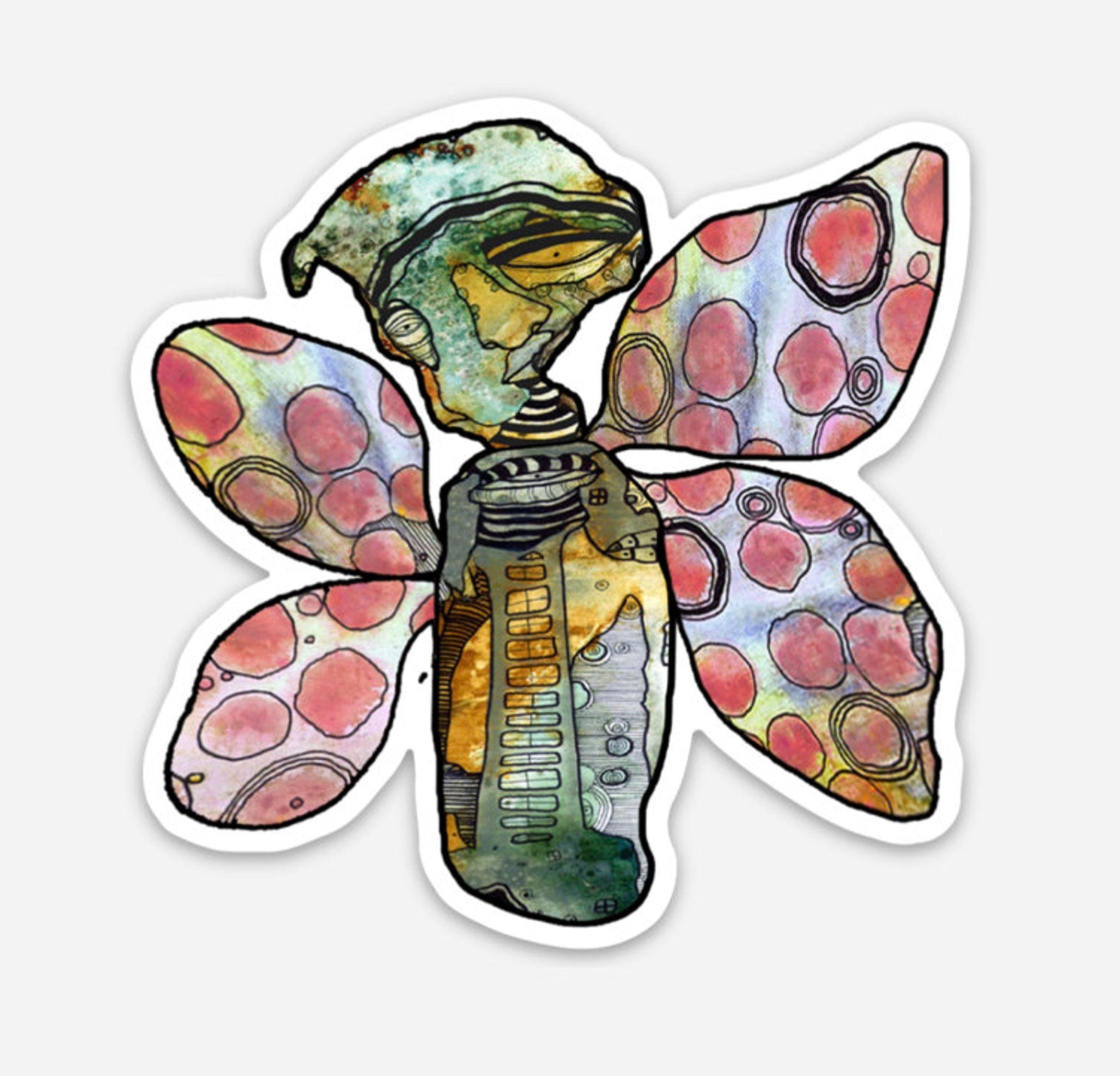 "My Fairy Friend" Vinyl Sticker