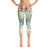 Abstract Capri leggings, Workout Pants 'Mermaid Tail 01'