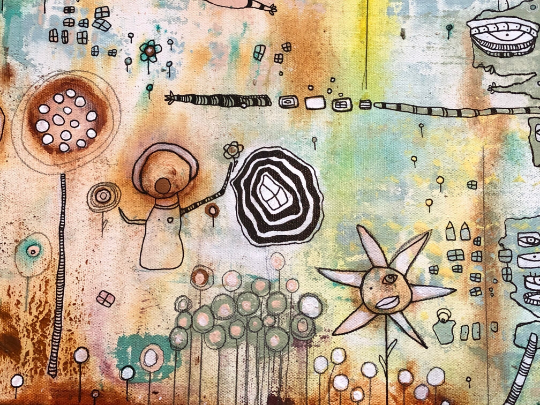 Original Fine Art &#39;&#39;Growing Together&quot;