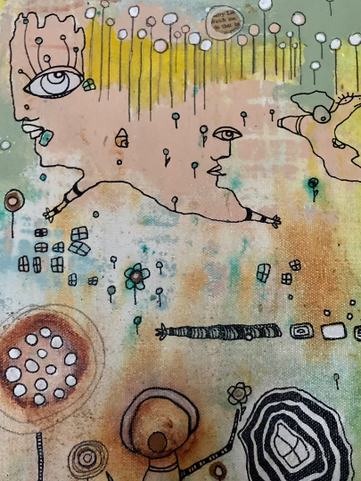 Original Fine Art &#39;&#39;Growing Together&quot;