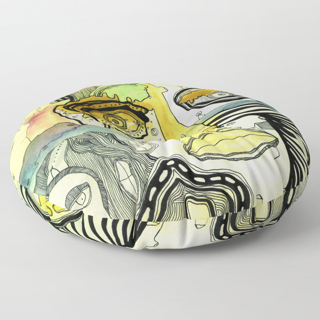 Floor / Meditation Cushion &#39;Half Full&#39;