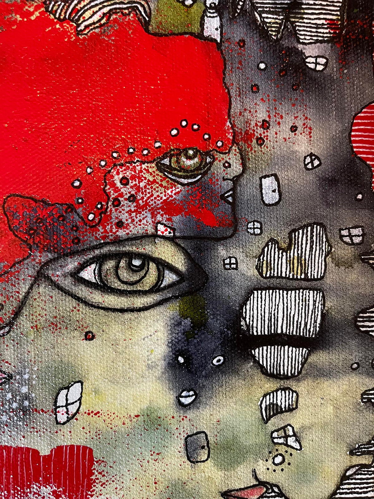 Original Fine Art &#39;Hiding in here&#39;