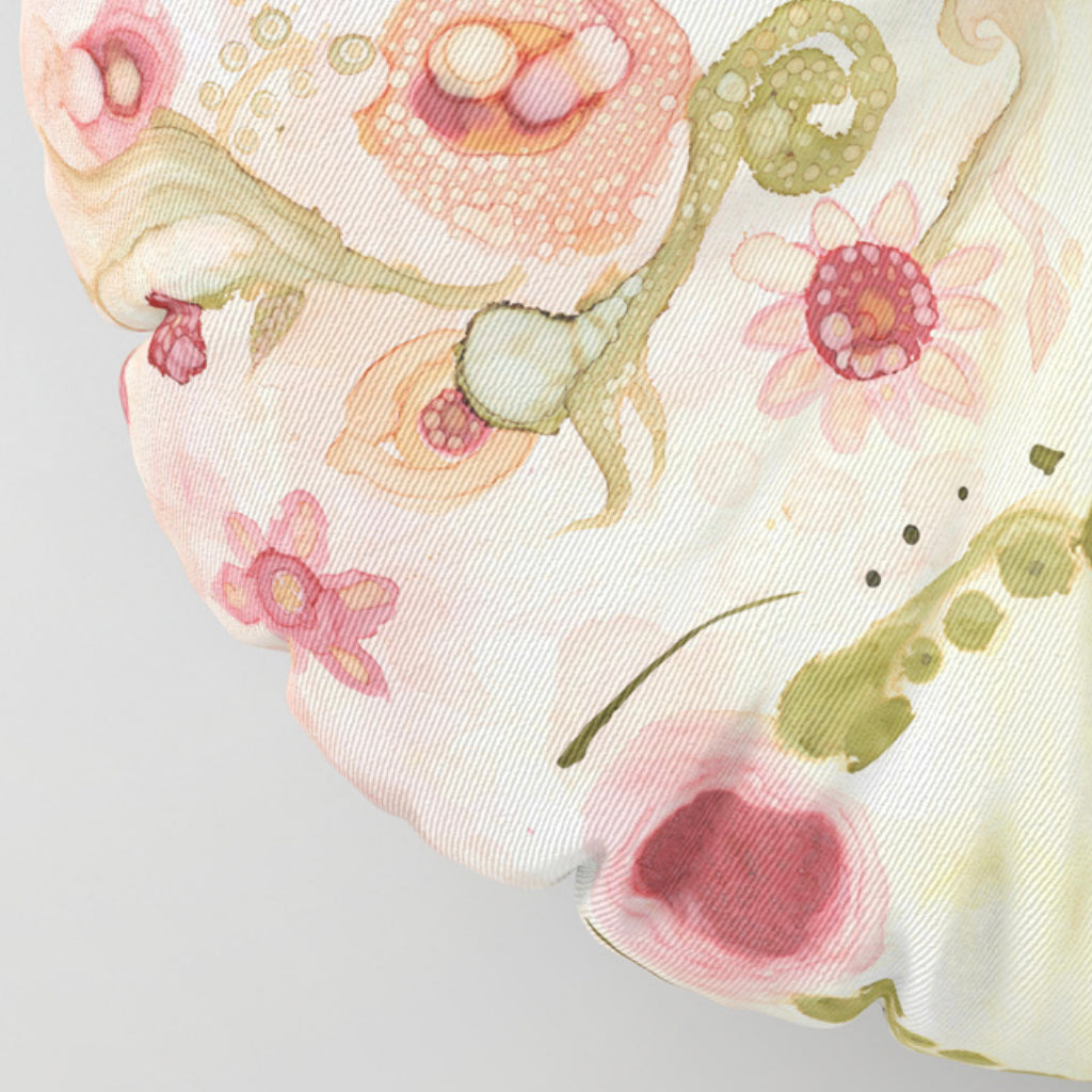 Floor / Meditation Cushion &#39;Kali Floral&#39;