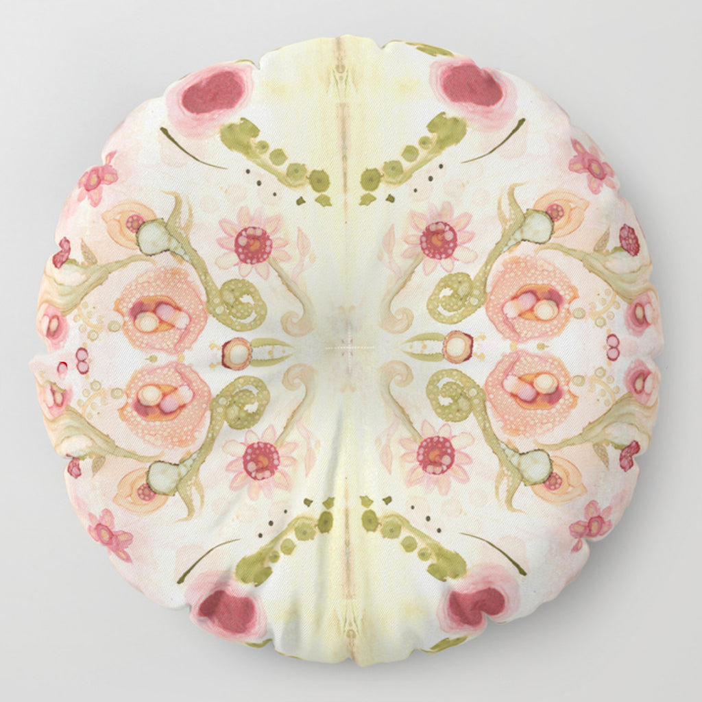 Floor / Meditation Cushion &#39;Kali Floral&#39;