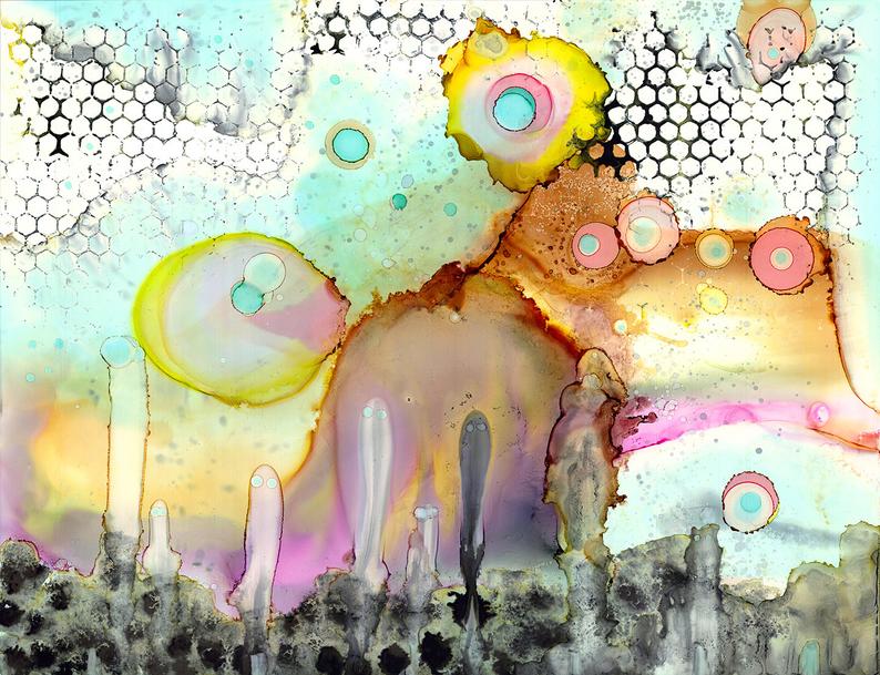 Wall Art Tapestry &#39;Look at Me&#39;