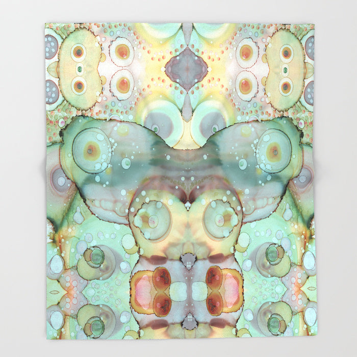 'Mermaid Tail' Fleece Blanket