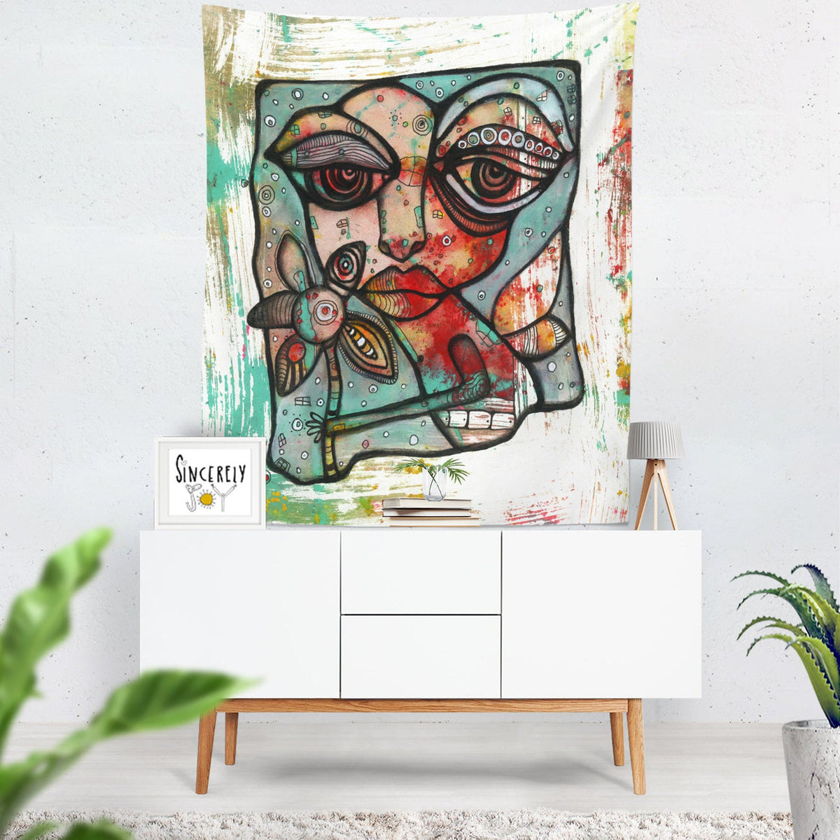 Wall Art Tapestry &#39;Mine&#39;