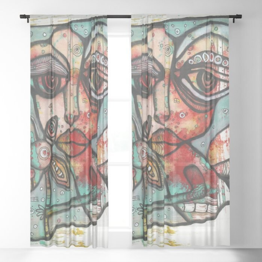 Window Curtains &quot;Mine&quot;