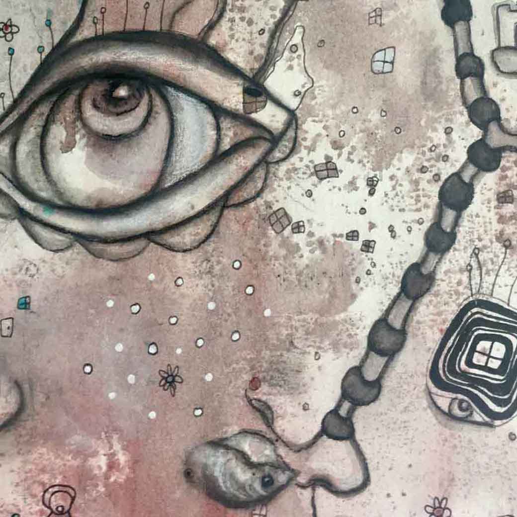 Original paper art &#39;On My Way&#39;