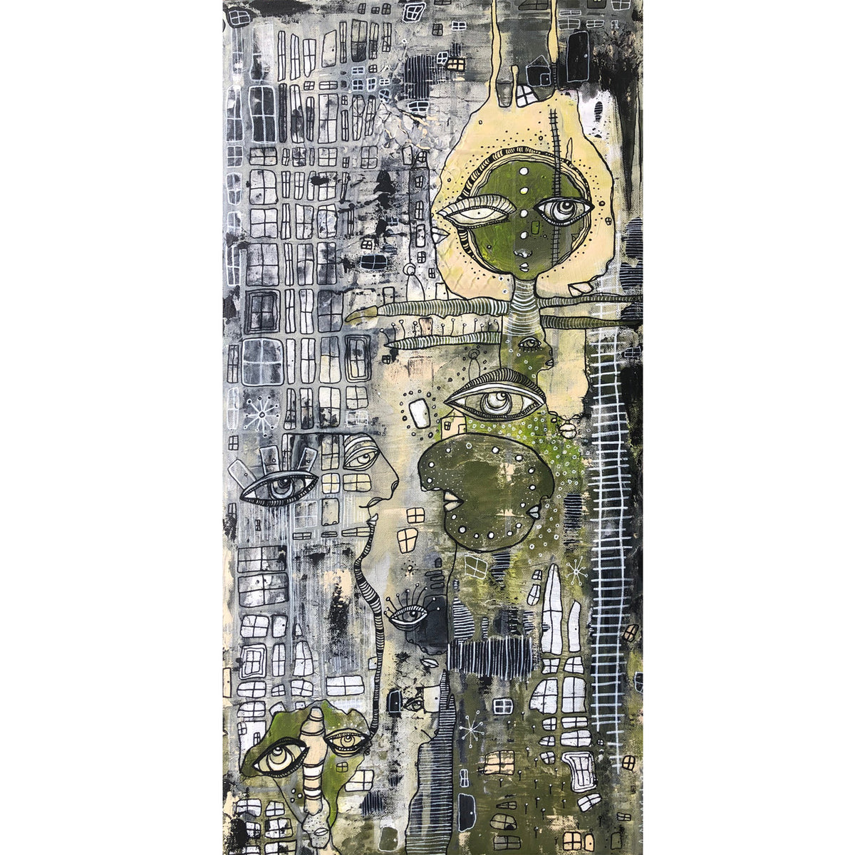 Original Fine Art &#39;&#39;Pulling out of the Chaos together II&quot;