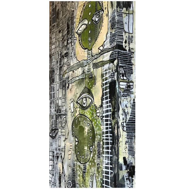 Original Fine Art &#39;&#39;Pulling out of the Chaos together II&quot;