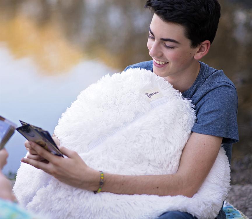 Art Throw Pillow &#39;At Sunset&#39;