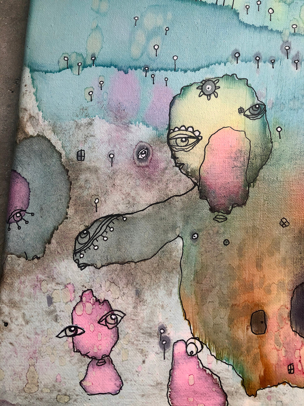 Original Abstract Fine Art &#39;So far...&#39;