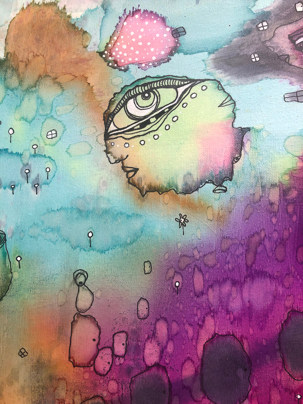 Original Abstract Fine Art &#39;So far...&#39;