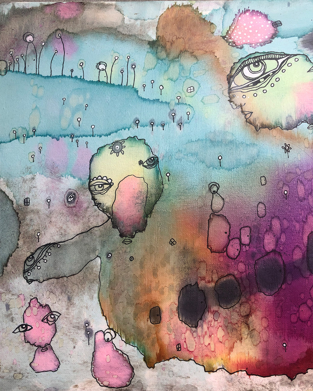 Original Abstract Fine Art &#39;So far...&#39;