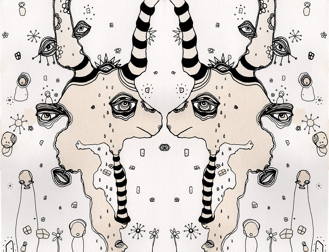 Wall Art Tapestry &#39;Stained 02&#39;