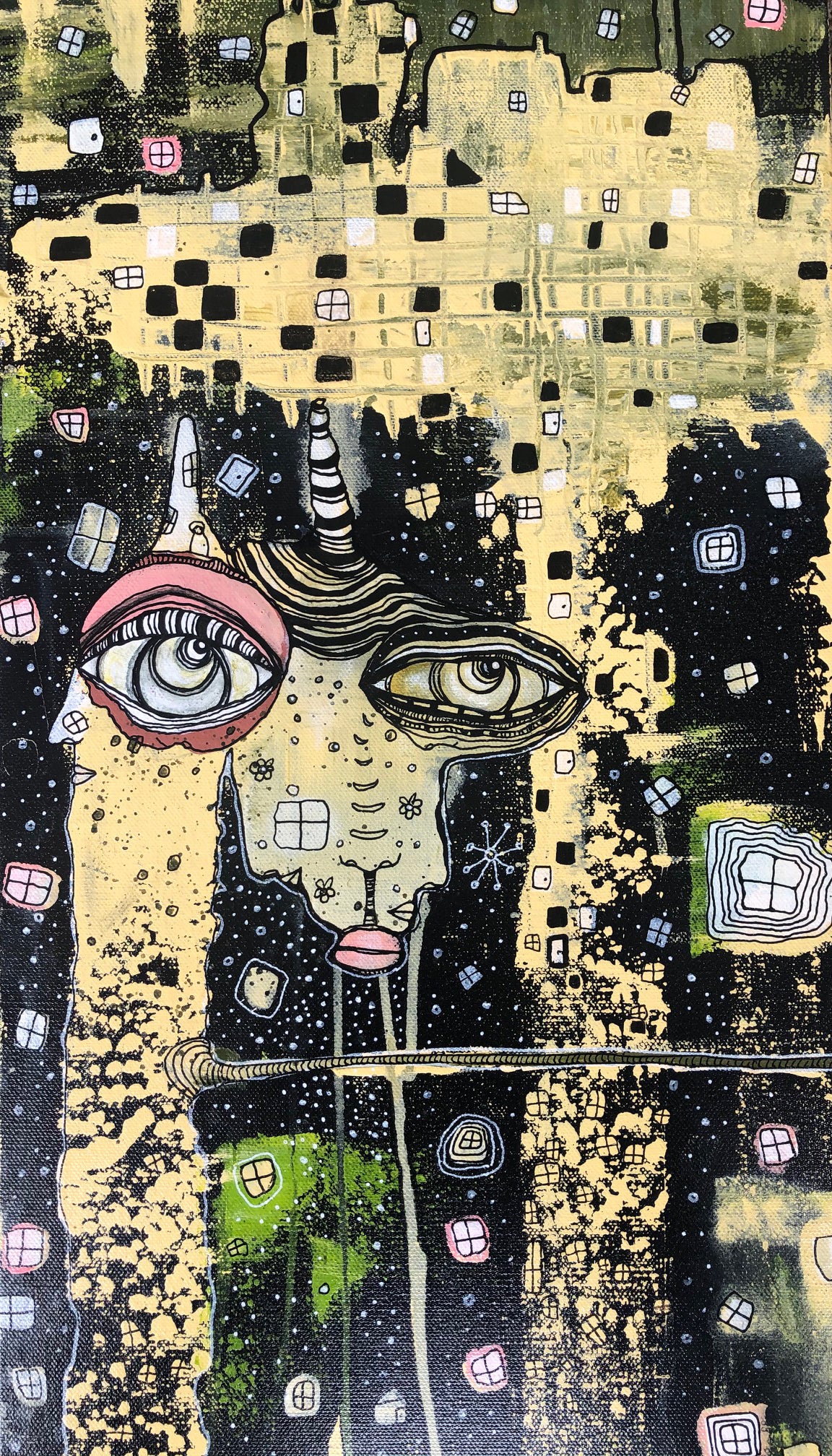 Original Fine Art &#39;&#39;Starry Night&quot;