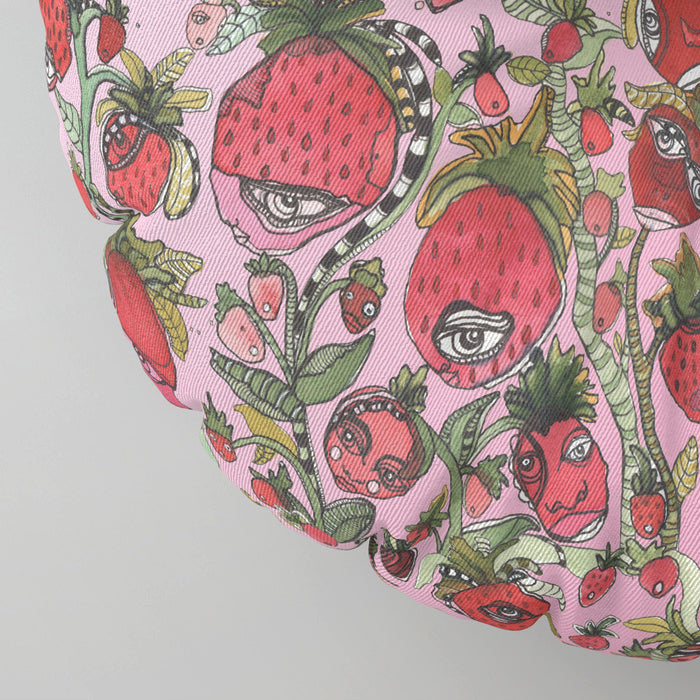 &#39;Strawberry Friends&#39; Floor Meditation Cushions