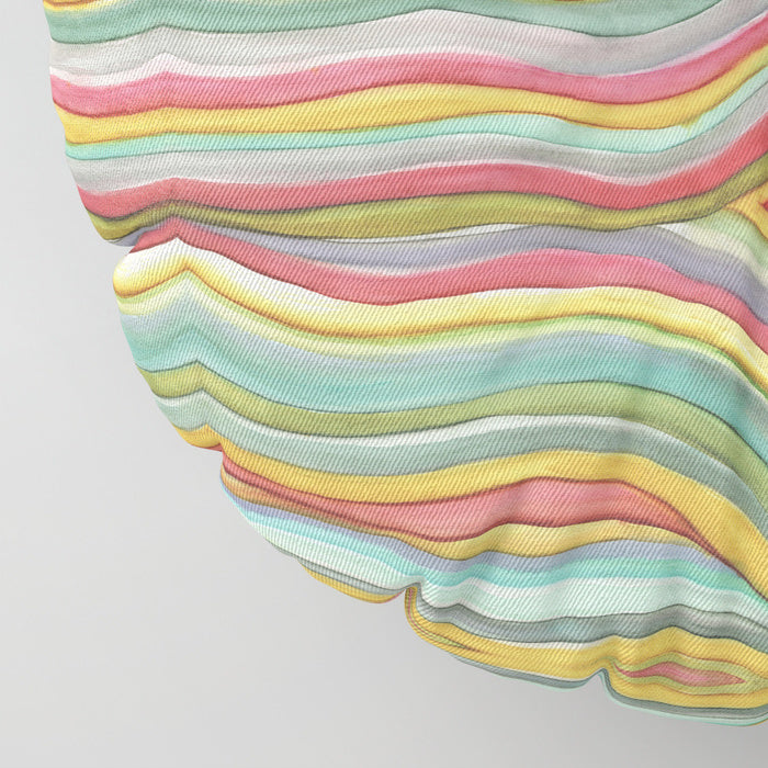 Floor / Meditation Cushion &#39;Striped&#39;