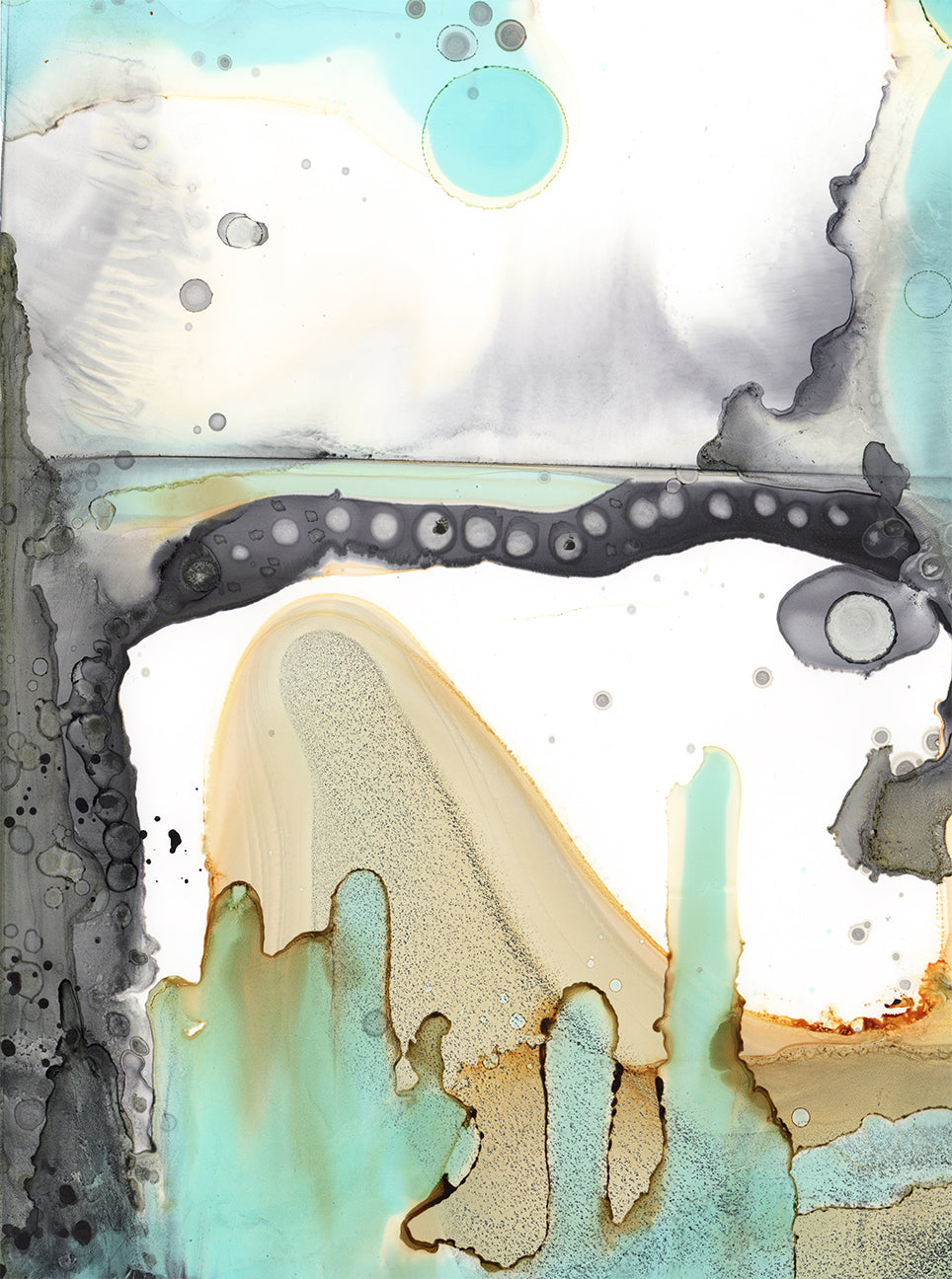 Original Abstract Fine Art &#39;Where are you?&#39;