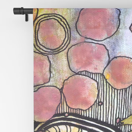 Window Curtains &quot;Bugged Out&quot;