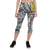 Abstract Capri leggings, Workout Pants 'Written in the Stars"