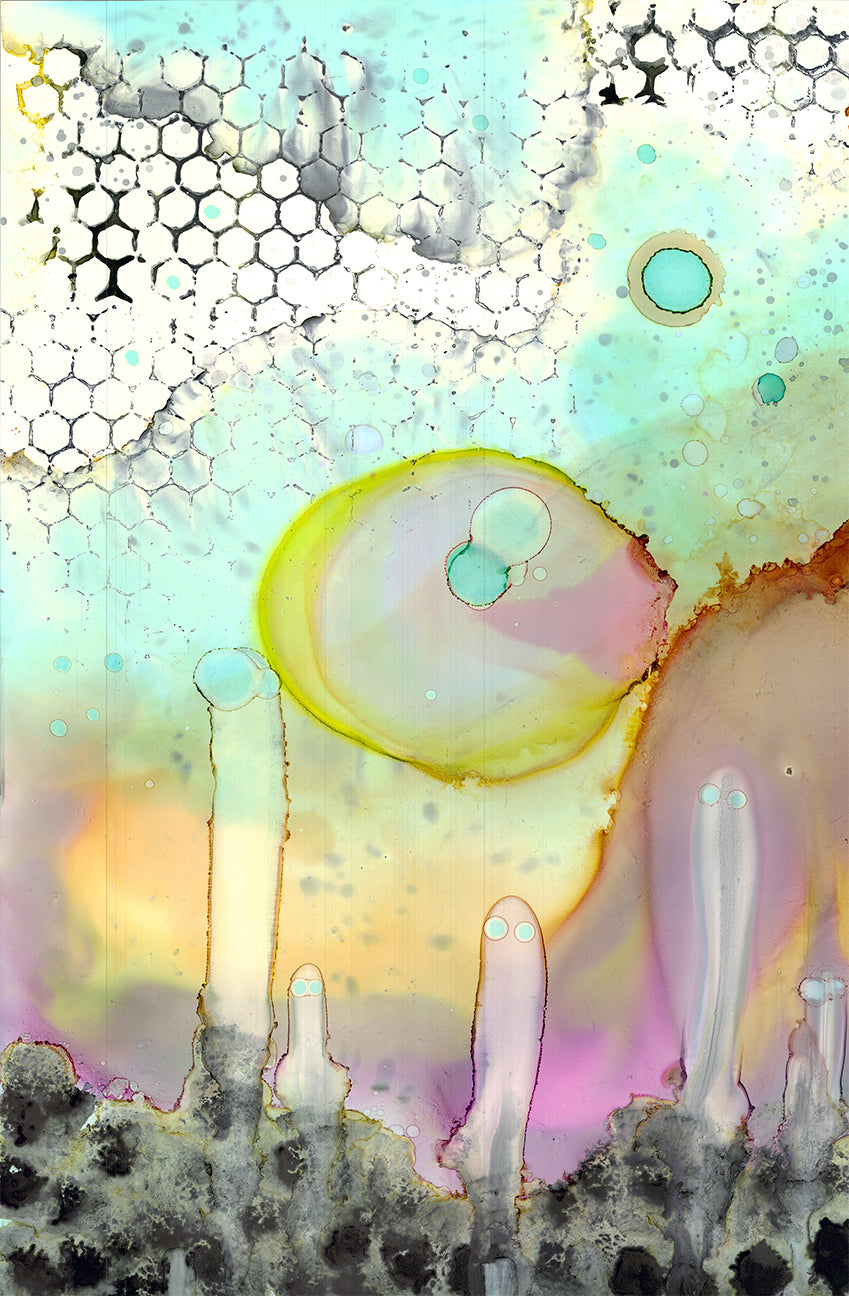 Original Abstract Fine Art &quot;Look at me&quot;