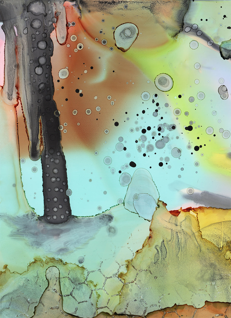 Original Abstract Fine Art &#39;Join Me?&#39;