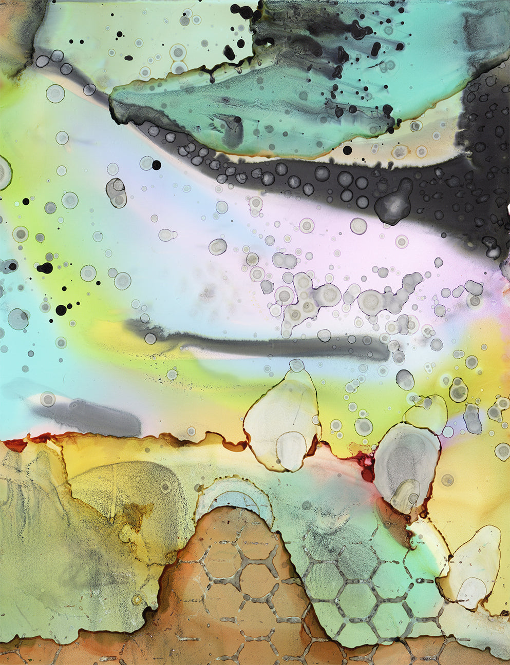 Original Abstract Fine Art 'Join Me?'