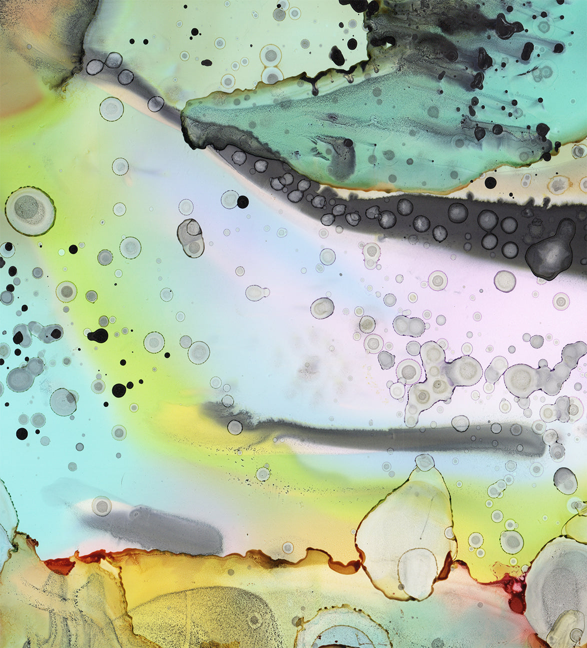 Original Abstract Fine Art &#39;Join Me?&#39;